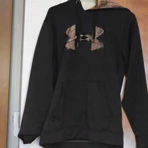 Under Armour Black camo hoodie